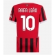 AC Milan Rafael Leao #10 Replike Domaci Dres za Ženska 2024-25 Kratak Rukav